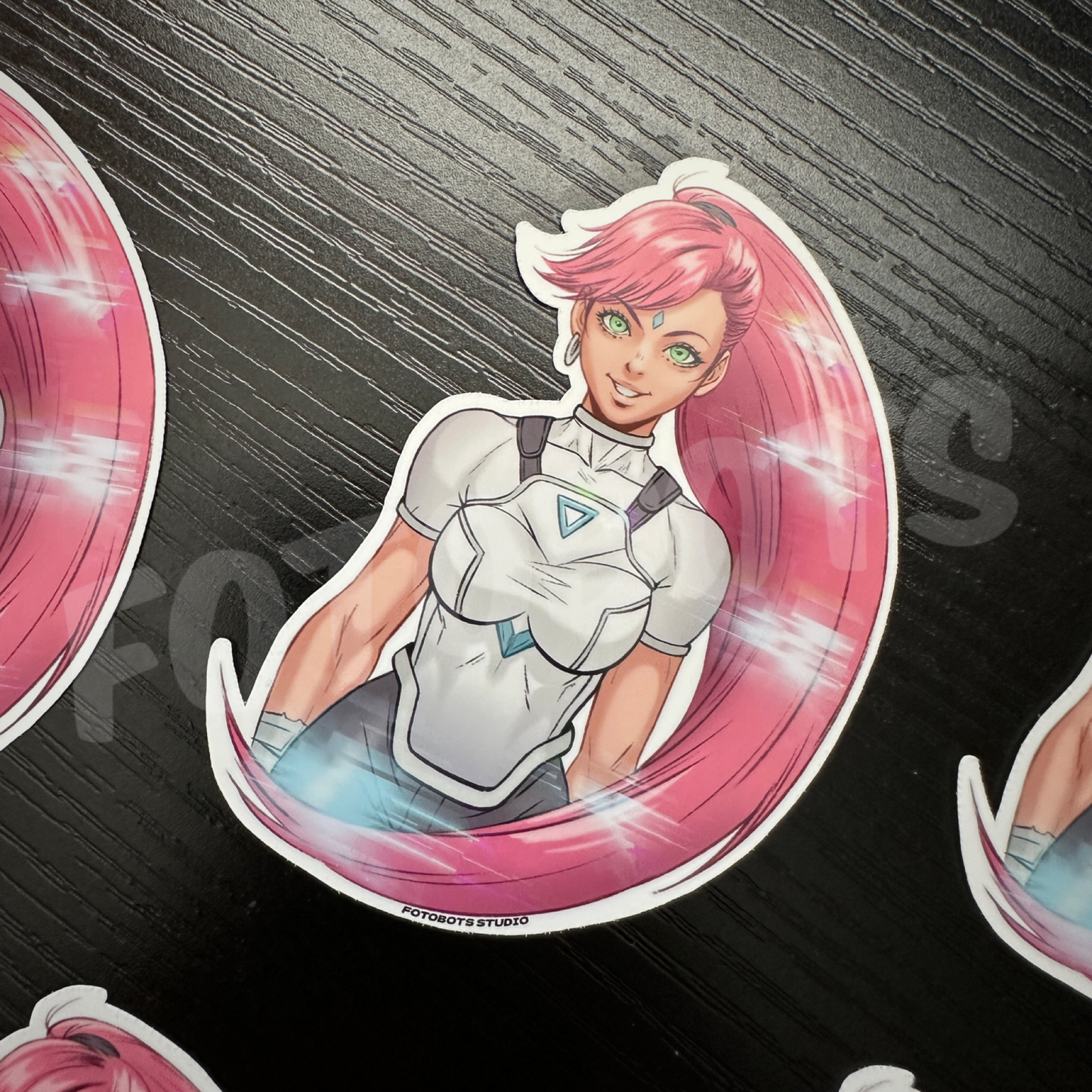 Fotobots Studio Original Future G-Type Heroine Soldier Sticker 2 Pack