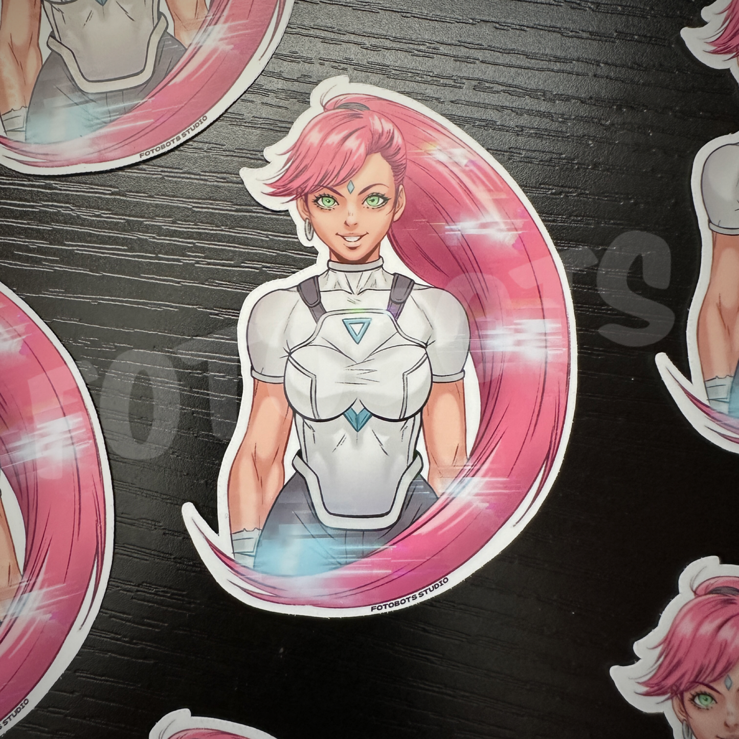 Fotobots Studio Original Future G-Type Heroine Soldier Sticker 2 Pack