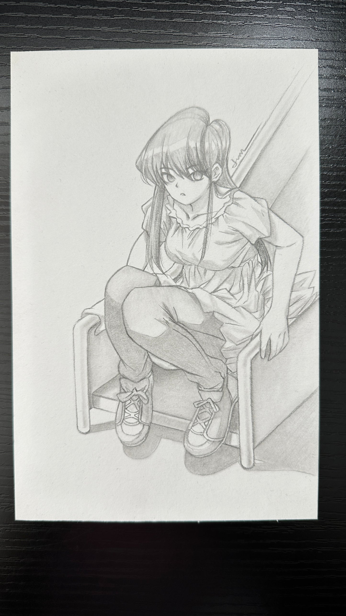 Fotobots Original Pencil Piece “Komi Can’t Communicate” 1 of 1