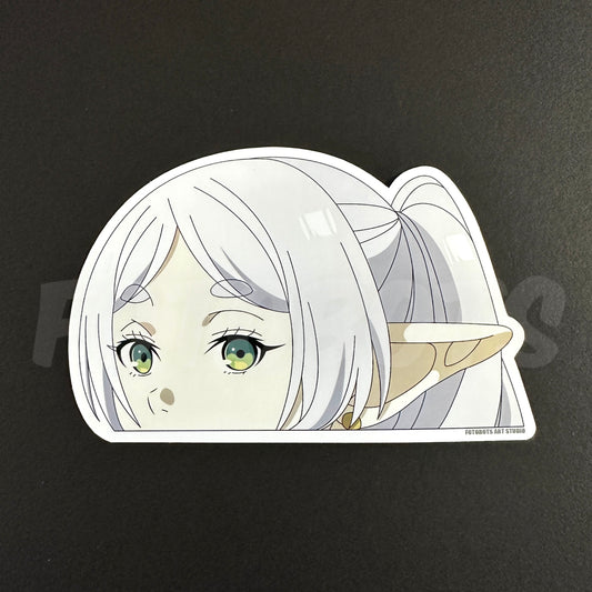 Fotobots Studio Frieren Mini Indoor Peeker Sticker