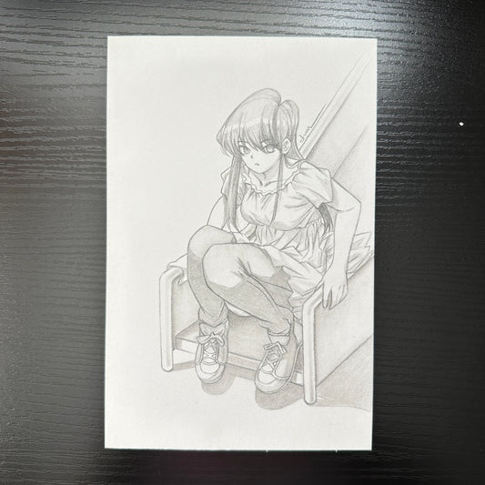 Fotobots Original Pencil Piece “Komi Can’t Communicate” 1 of 1