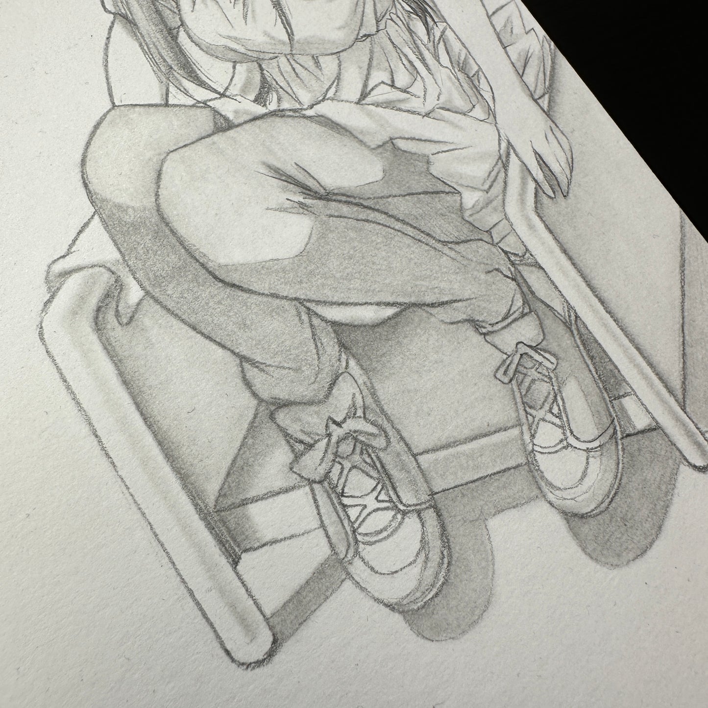 Fotobots Original Pencil Piece “Komi Can’t Communicate” 1 of 1