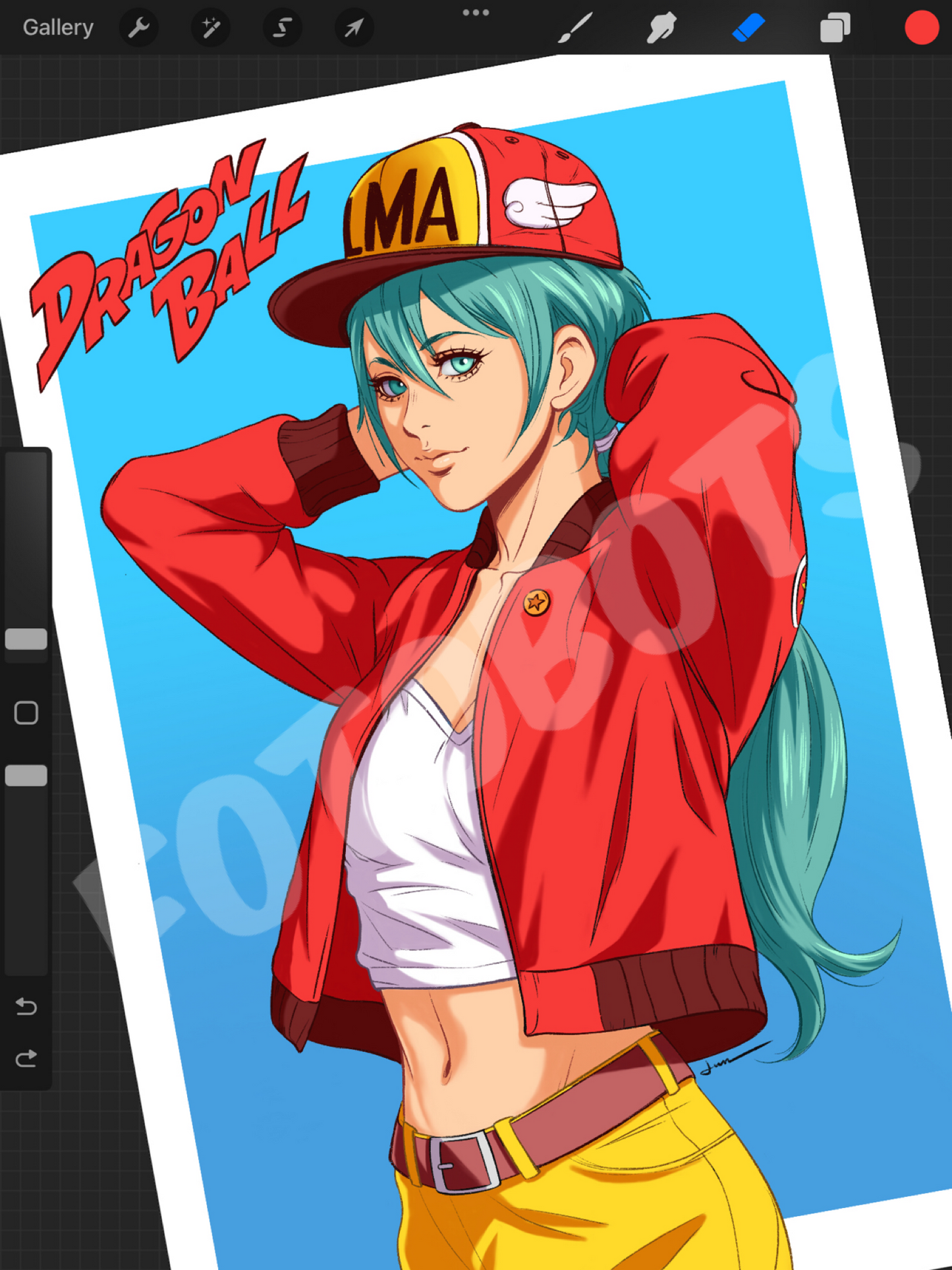 Fotobots Studio DB Bulma Fine Art Print